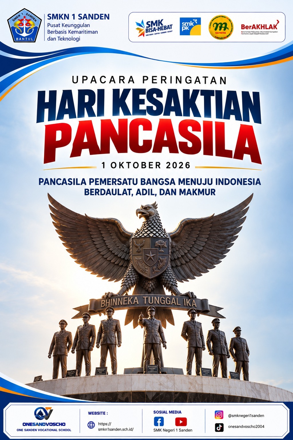 Memperingati Hari Kesaktian Pancasila 1 Oktober